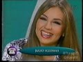 Thalia em um programa do Uruguay1