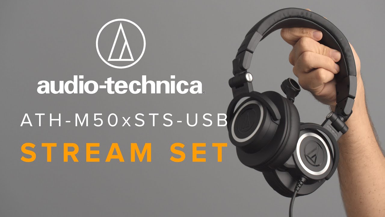 Audio Technica ATH-M50xSTS-UBS Stream Set Review! 