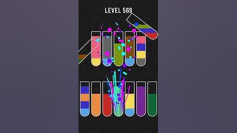 water sort puzzle - level 569