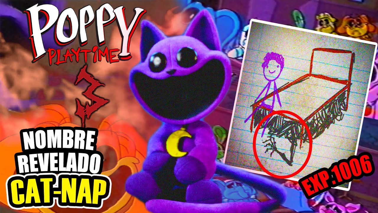 CatNap MATOU os Smiling Critters de Poppy Playtime 3! O bizarro