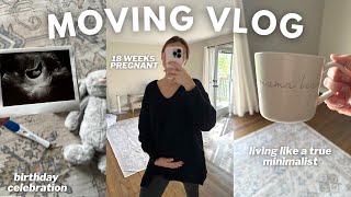 LAST WEEKLY VLOG IN FLORIDA (18 weeks pregnant): moving, packing & living like a true minimalist