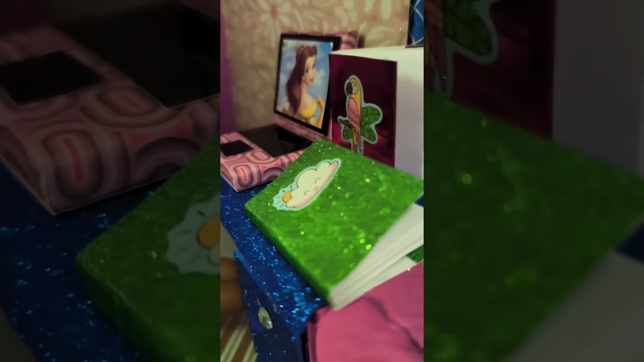 Tiny Barbie Laptop 💻✨ Handmade mini computer | Full build on my channel! 