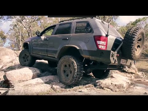 Jeep Grand Cherokee Wh Wk Offroading 4x4 Youtube