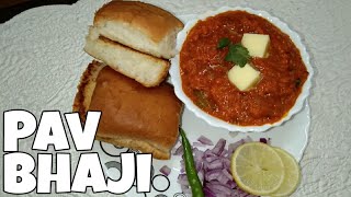 Pav Bhaji Recipe || by Tasty Treats