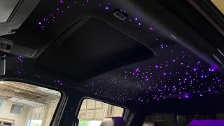 2019 - 2023 gmc sierra  / Chevy Silverado headliner removal / starlight star liner installation