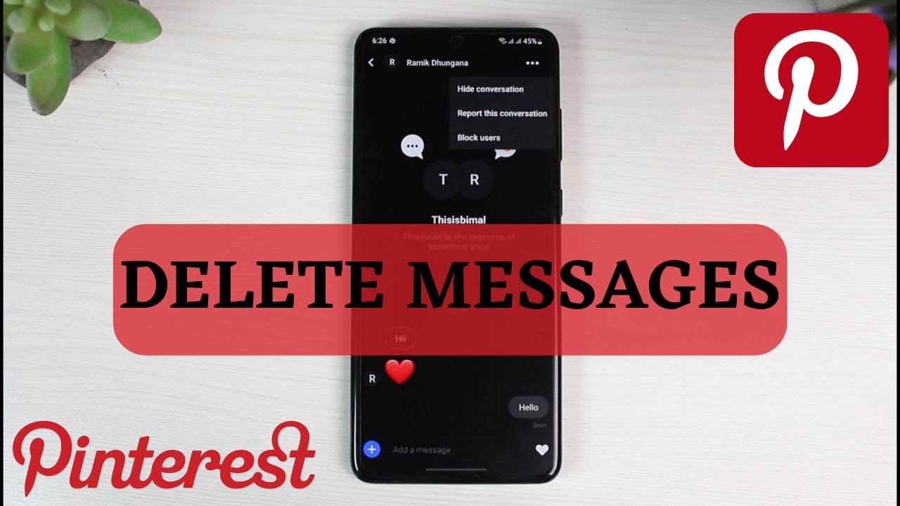 How To Delete Pinterest Messages 2023 YouTube Maxresdefault