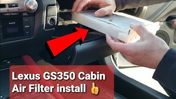 Easy DIY Guide: Install a Lexus GS350 Cabin Air Filter | Step-by-Step Tutorial