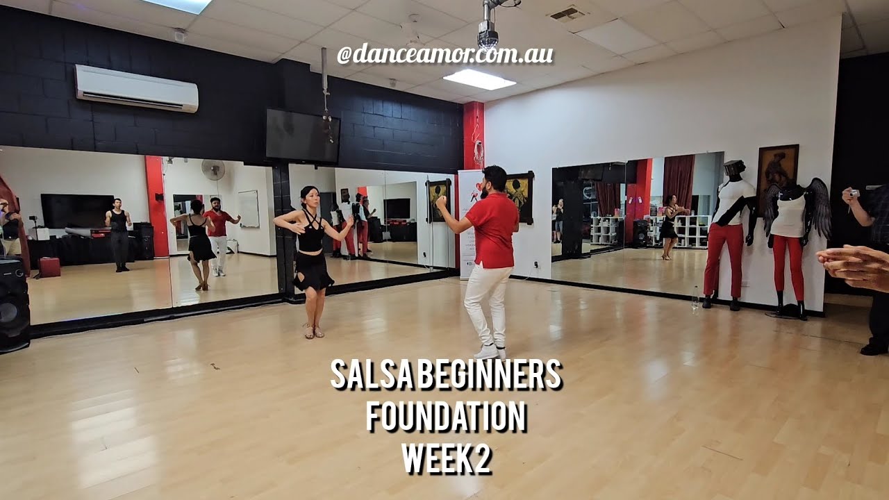 🎉💃 Salsa Beginners Class | Week 2 at Dance Amor | Adelaide 💃🎉 - YouTube