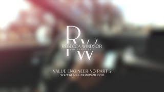 Information Value Engineering Part 2 - Partnering with Rebecca Windsor & Associates News