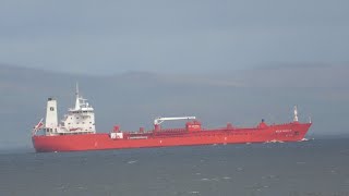 Sten Neptun oil tanker Dunoon Scotland