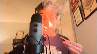 ASMR with random things found at my desk | First ASMR!