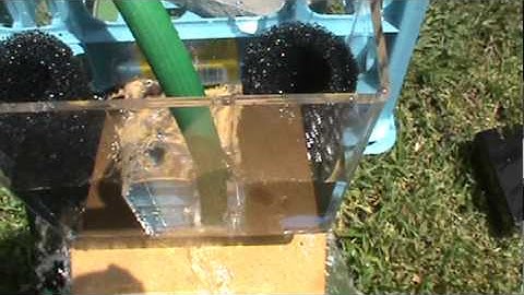 Quieting an aquarium overflow box (JABFH)