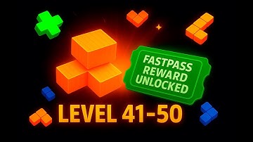 Wood Block Jam - Level 41 - 50 Solved!