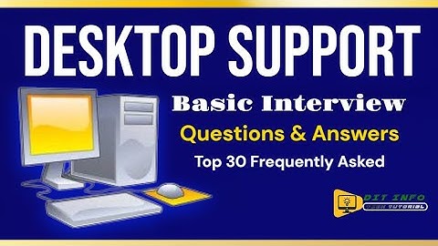Interviewvragen en antwoorden voor desktopondersteuning | Desktop Support Engineer 2025