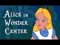Alice in wonder center strippy toons