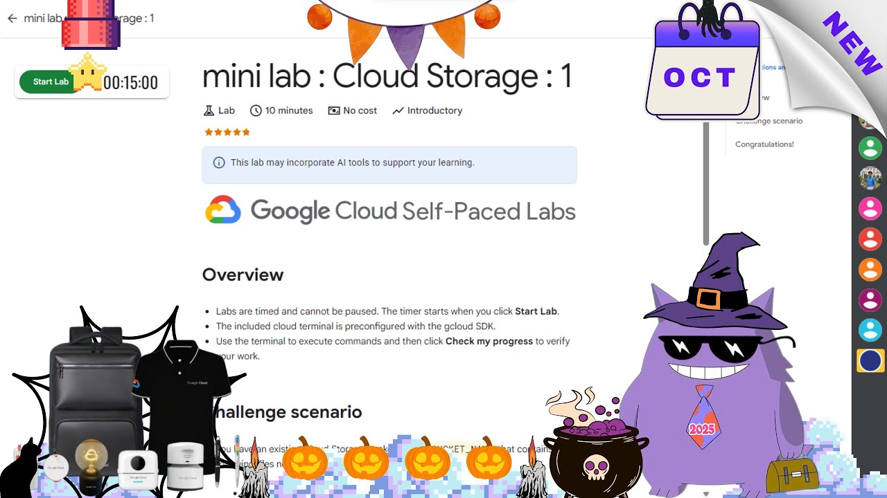 mini lab Cloud Storage 1 | #2025 | #|#qwiklabs |#Solution - YouTube