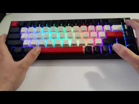 Thunderobot KC3068 - Prueba de sonido - Switches clicky - Teclado mecánico wireless