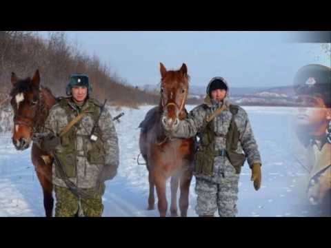 На зелёные погоны. Упадут твои ладони . Пограничники