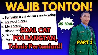 Polbangtan 2025 CAT Question Predictions⁉️ PART 3 - Agricultural Technical #polbangtan