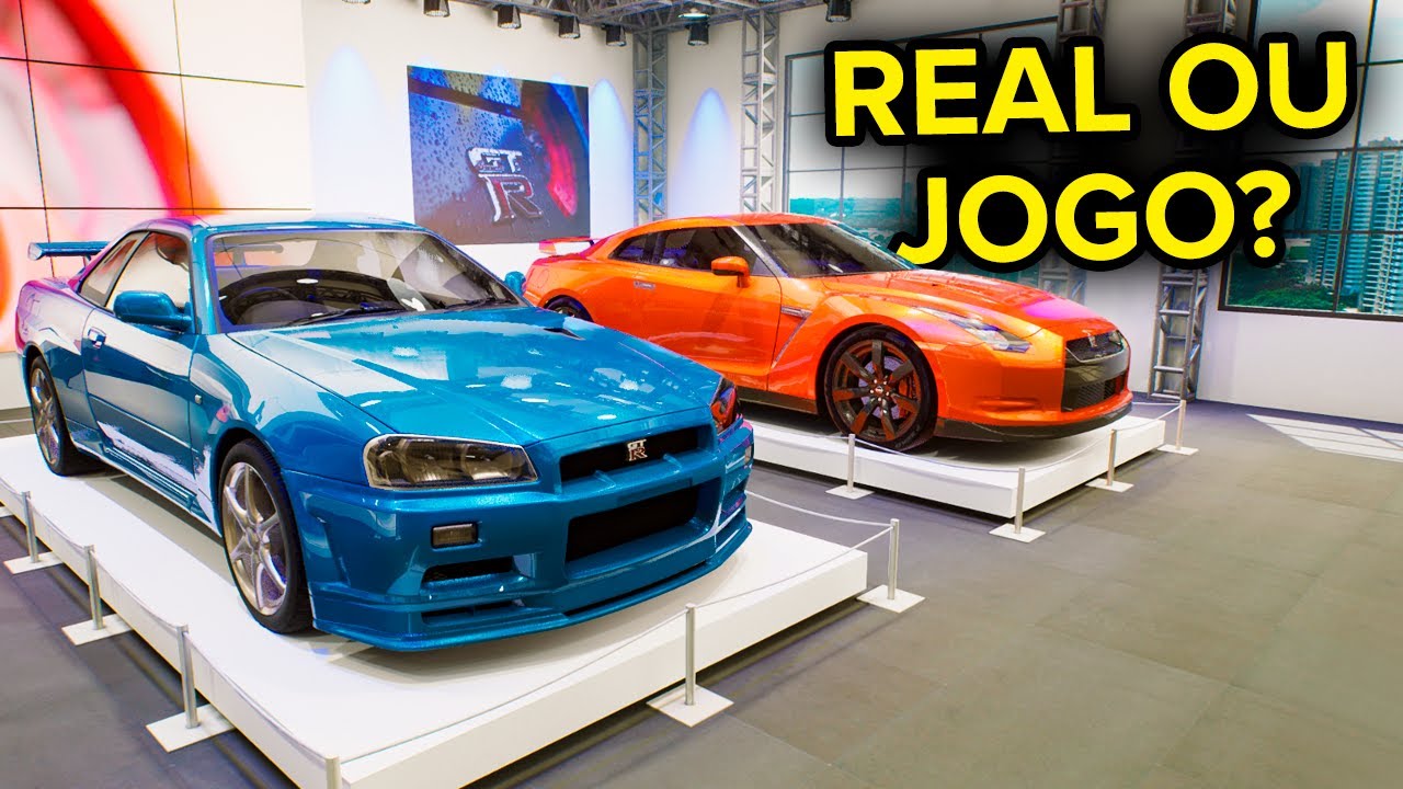 NÃO É NEED FOR SPEED! ROBLOX COM GRÁFICOS ULTRA REALISTAS E JOGOS DE CARROS  