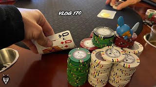 CRAZY CHICAGO HOME GAME!! SETS, STRAIGHTS, & HUGE BLUFFS!! | Poker Vlog #170 screenshot 1