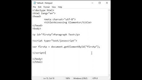 Get Element By ID in JavaScript - JavaScript #shorts 97 🚀