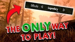 Real Players Play Skyrim on Legendary Difficulty! | Hardest Decisions in Skyrim