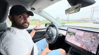 Tesla Full Self Driving | Hindi Vlog | Indian Vlogger | This Indian