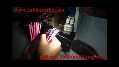 Semi auto side feed stripping and crimping machine wpm-2008a2