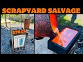 Scrapyard Salvage 87kg Cig - ASMR Metal Melting - Trash To Treasure - Copper Brass Aluminum