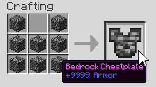 Minecraft, But Anything Can Be Armor...