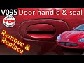 Jaguar XK8 Door handle removal and new seals V95 / XKR (X100)