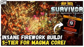 Turning Magma Core Into a FIREWORK Show! Deep Rock Galactic: Survivor!