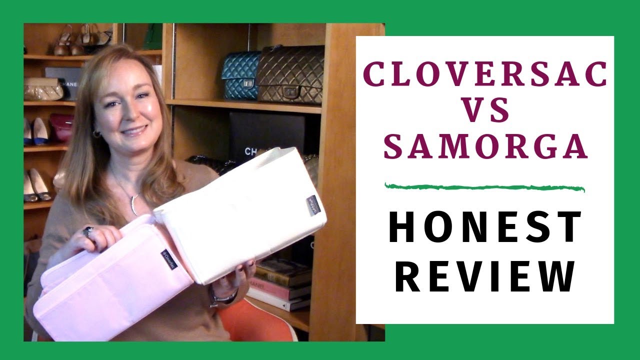 Samorga vs CloverSac purse organizer reviews