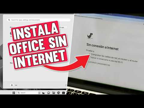 La Forma DEFINITIVA de Instalar Office SIN Internet (¡Sin Programas Basura!)