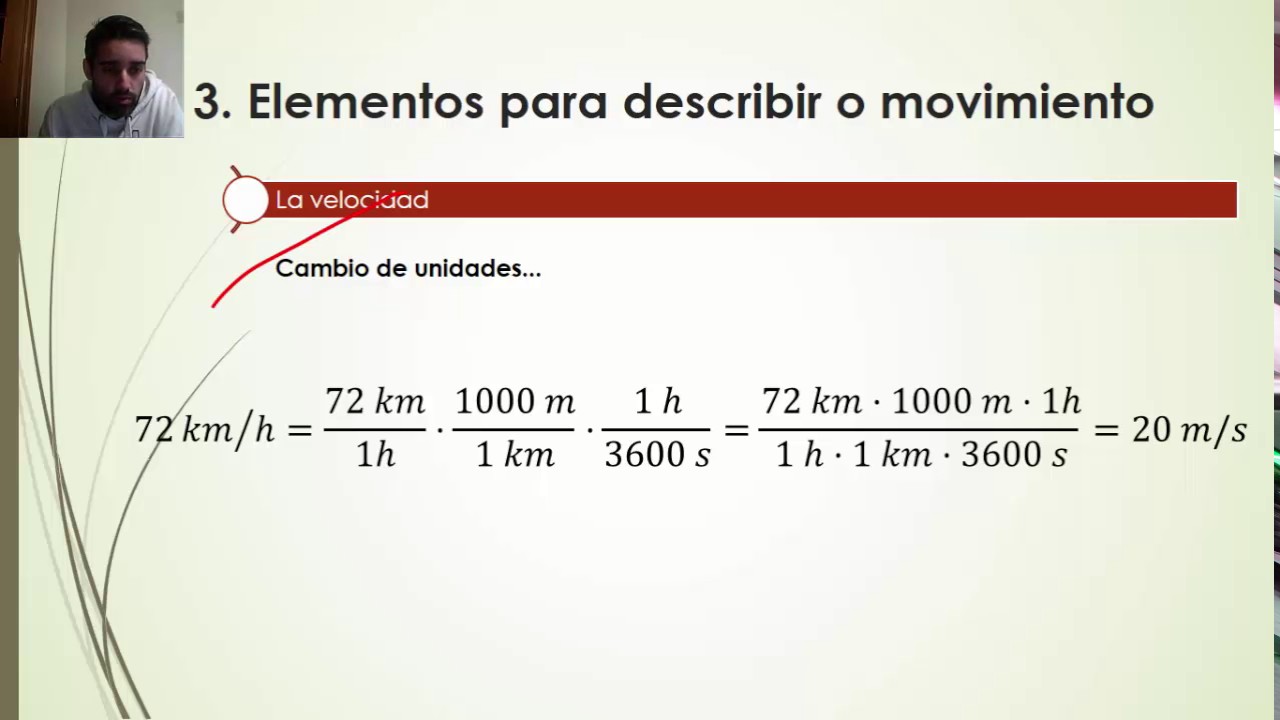 03. Elementos para describir el movimiento II - Velocidad - FQ 2º ESO