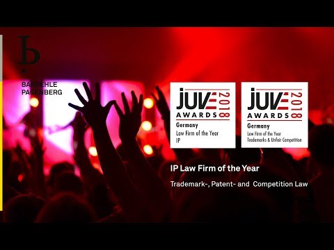 BARDEHLE PAGENBERG awarded IP Law Firm of the Year - JUVE Award 2018