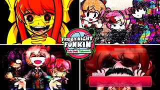 Doki Doki Takeover Best Jumpscares And Creepy Moments Friday Night Funkin Vs Monika Mod