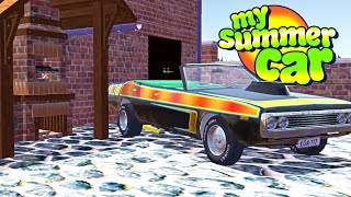 MY SUMMER NEW CONVERTIBLE! Buying a New Mansion - My Summer Car Gameplay Highlights Ep 102