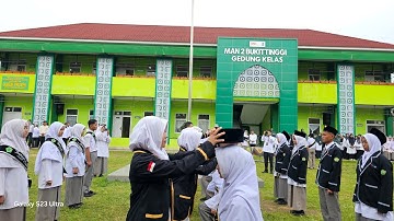 UPACARA DAN PELANTIKAN PENGURUS MPK / OSIM MAN 2 BUKITTINGGI PERIODE 2025/2026