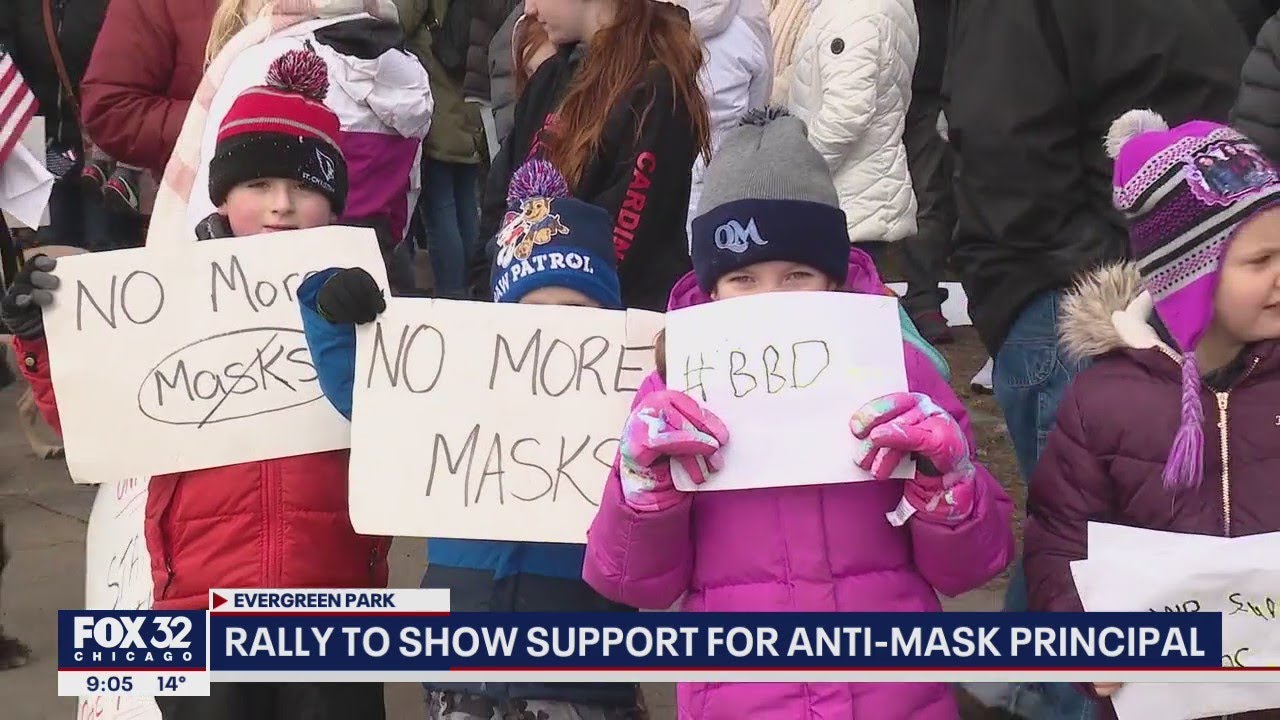 As COVID-19 mask battles continue, at least one Chicago-area school is going remote to avoid protest