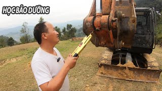 Instructions on How to Maintain an Excavator for E Turtle -