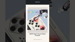 ANS15 Open Source Retro Console | R36S #Shorts