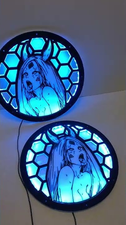 Грили акустические с LED подсветкой - YouTube