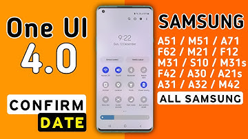 Samsung One Ui 4.0 / Android 12 New Update for Samsung A51,M51,F62,A21s,S10,S20,A50,A20,A30,A20s,F12