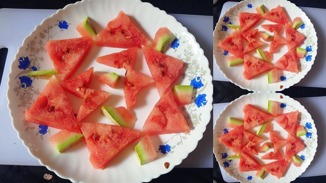 Watermelon Food decoration Homemade Easy Idea Easy Food Decoration