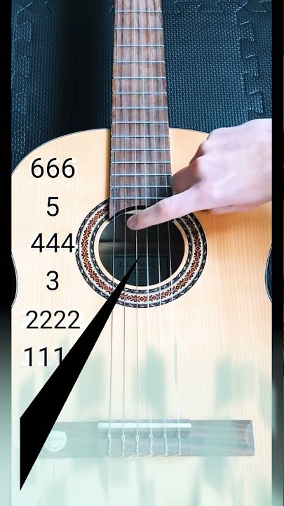 Main Gitar ter mudah 1 Jari pakai kunci ini (easy)