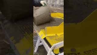 Как подают бетон на этажи?? 👉 #бетононасос #строительство #штукатурка #powertech