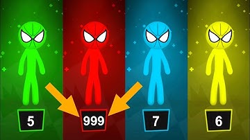 Stickman Party Random MINIGAMES | Funny MiniGames, 1 2 3 4 | Gameplay Walkthrough Part 140