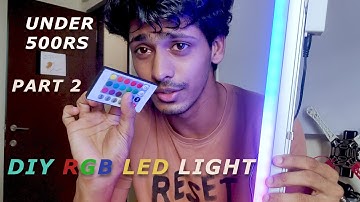 Making a Cheap DIY Led Light Panel from Scrap materials